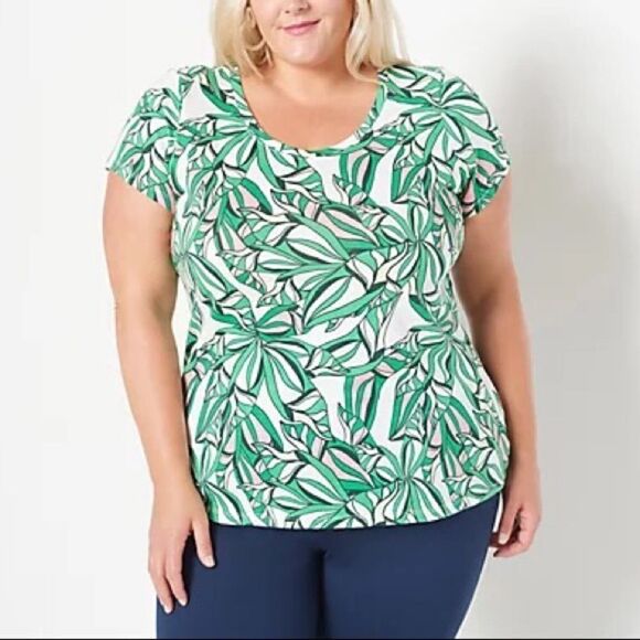 J Jason Wu Knit Scoop Neck Tee - Picture 1 of 4